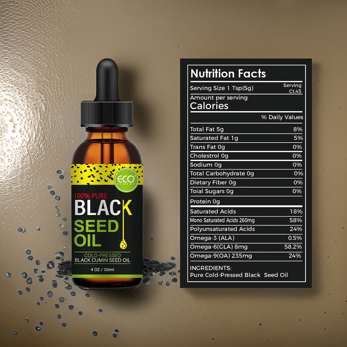 Cold Pressed Black Seed Oil